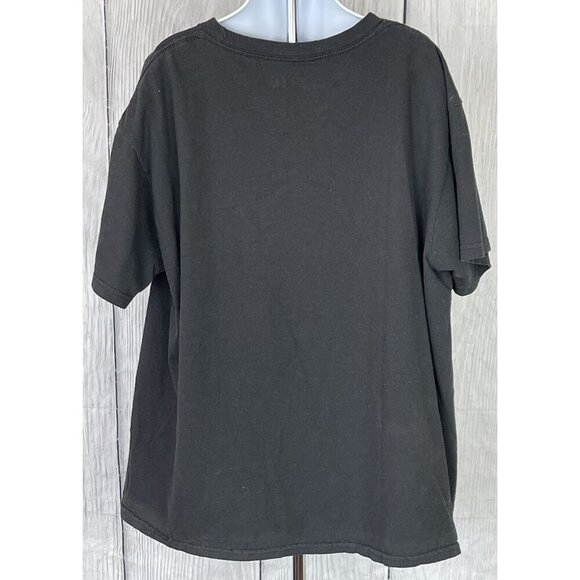 FifthSun Boys Large Black Short Sleeve "Game Face" Emoji Shirt - Picture 3 of 4